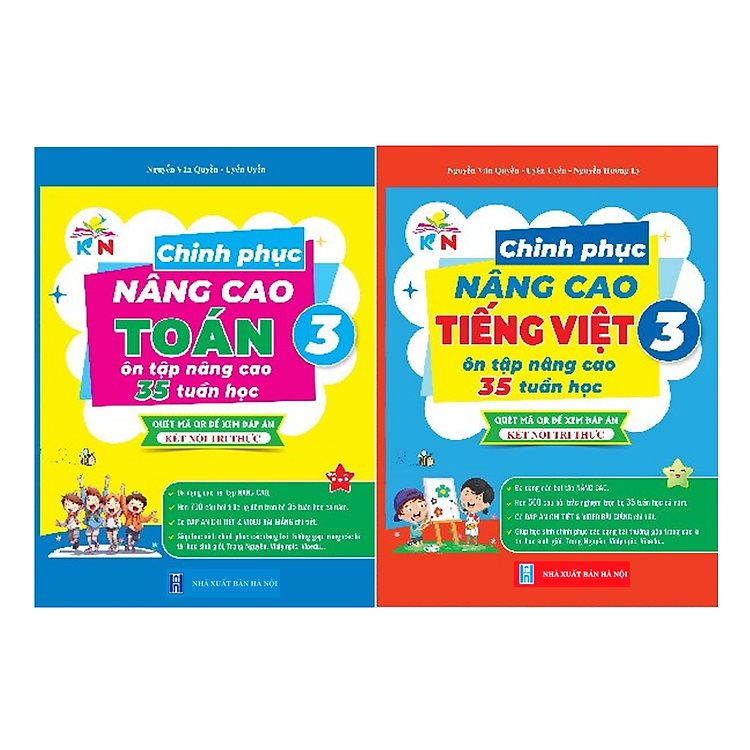 Combo Chinh Phục Nâng Cao Toán + Tiếng Việt Lớp 3