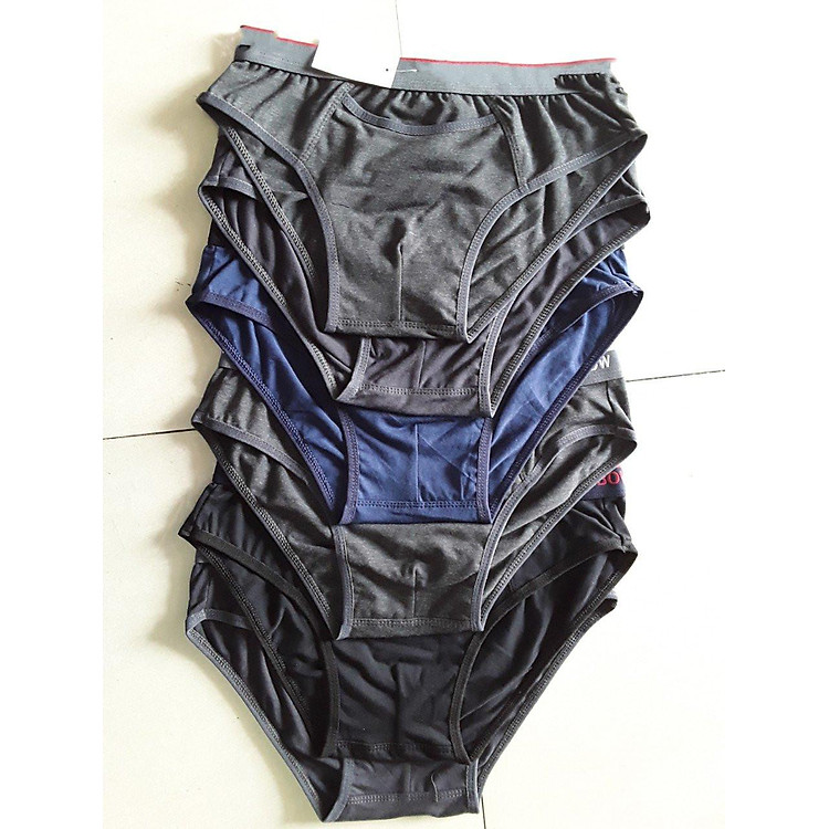 Combo bộ 6 Quần lót nam cotton cao cấp thoáng mát Từ 50kg đến 90kg( màu ngẫu nhiên)