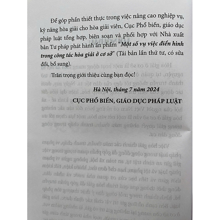 Một Số Vụ Việc Điển Hình Trong Công Tác Hoà Giải Ở Cơ Sở - Ảnh 3