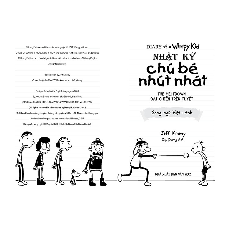 Nhật ký chú bé nhút nhát Song ngữ Việt-Anh Tập 13 (Đại chiến trên tuyết) - Ảnh 4