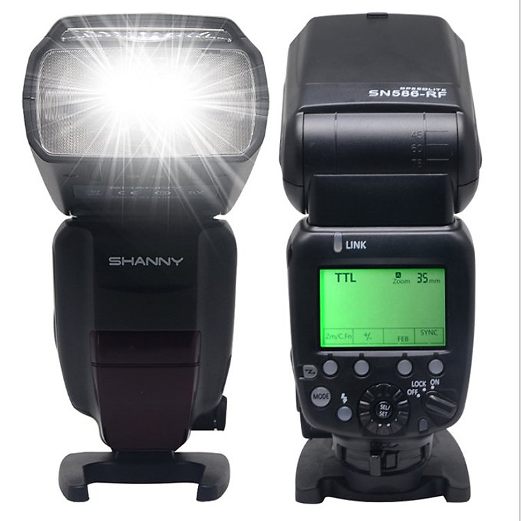 Đèn Flash Shanny SN586RF có TTL dùng được cho cả Canon và Nikon - Hàng nhập khẩu