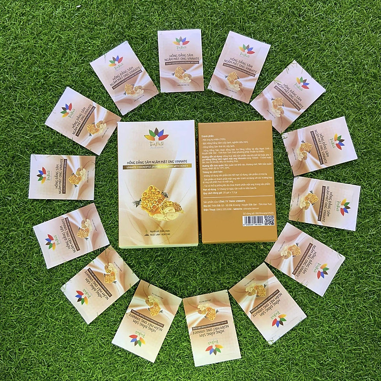 Hồng Đẳng Sâm Ngâm Mật Ong Vinnate