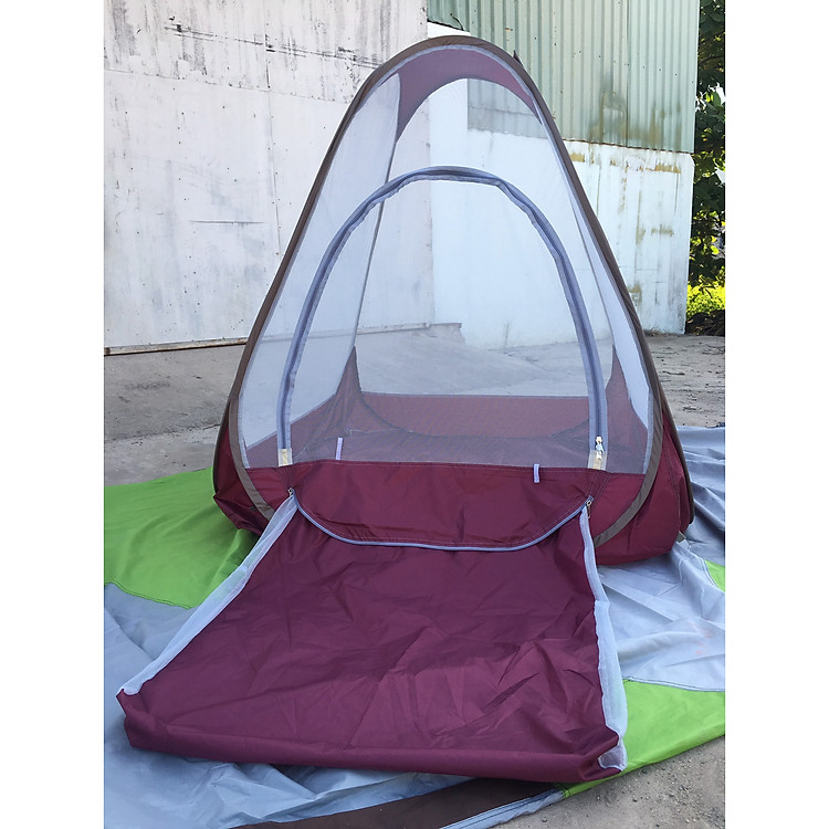 Mùng thiền tự bung có túi ngủ loại 1.2x1,2m