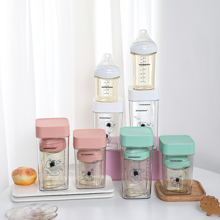 Bình sữa RICHKID-McGOLDSON PPSU 150mL - Xanh Uy tín Tiết kiệm - Hình ảnh 5