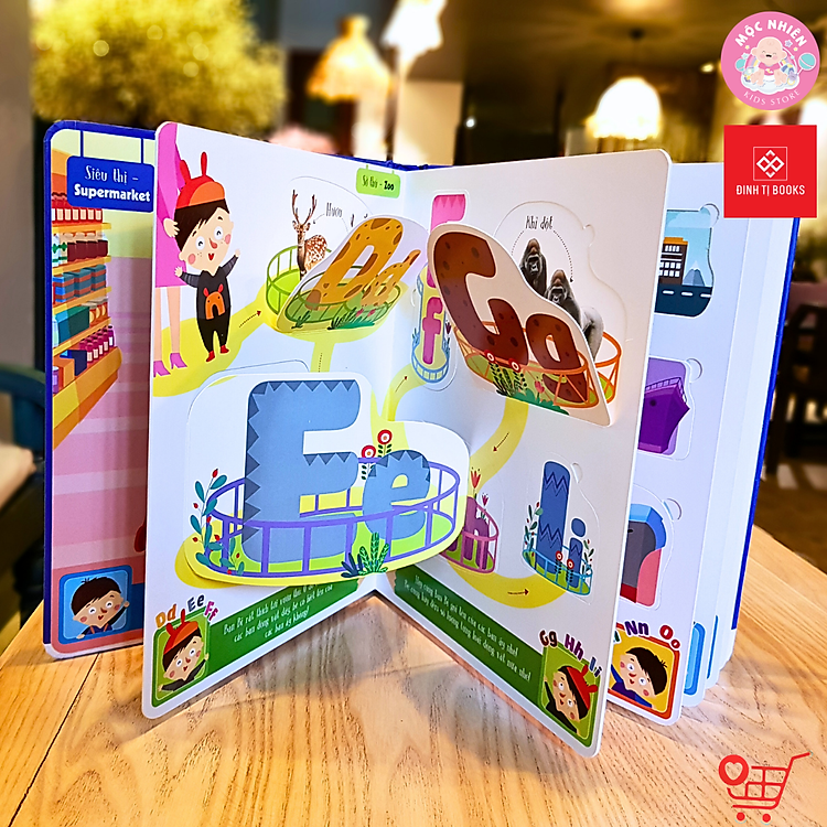 Tương Tác Lật Mở Khám Phá Khổ Lớn - Lift The Flap (Cho Bé Từ 0 - 6 Tuổi) - Ảnh 5