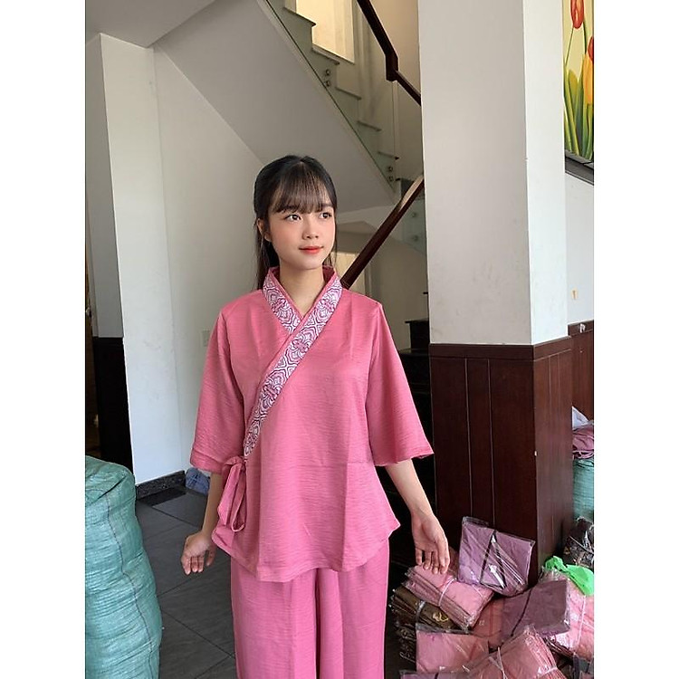 Thời trang nữ đi chùa _ đồ phật giá _ áo lụa cao cấp_bigsize