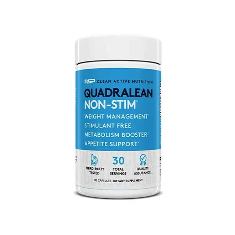 QuadraLean Stimulant-Free Weight – Đốt Mỡ Tăng Tốc Độ Trao Đổi Chất và Không chất kích thích (90 viên)
