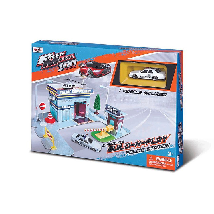 Bộ Đồ Chơi Lắp Ráp Cảnh Sát MAISTO Chính hãng Giá tốt