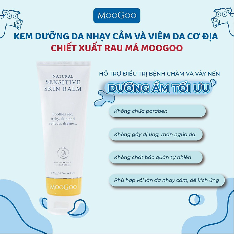 Kem bôi viêm da MooGoo thuần chay Chính hãng Tiết kiệm - Hình ảnh 4