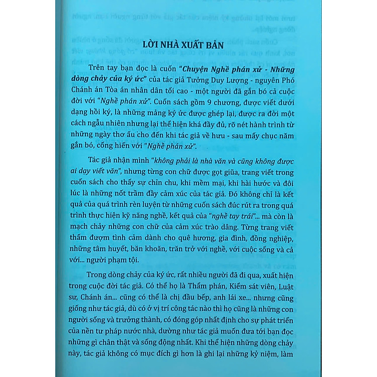 Chuyện Nghề Phán Xử - Những Dòng Chảy Của Ký Ức - Ảnh 7