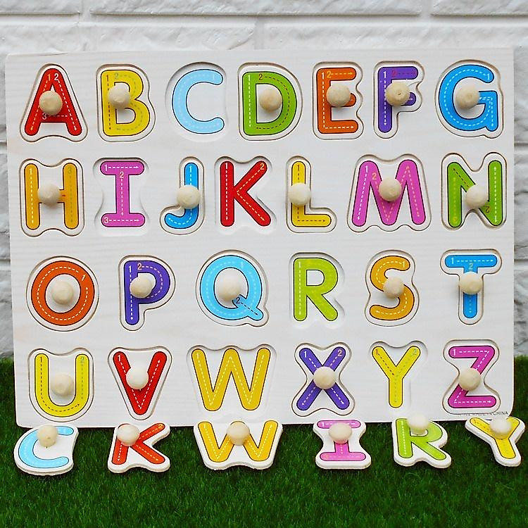 Mua Combo 5 bảng Núm gỗ cho bé Chính hãng Tiết kiệm - Hình ảnh 3