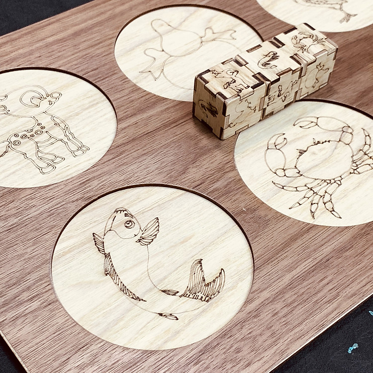 Cờ Lắc Bầu Cua Gỗ Siêu Bền Chính hãng Giá rẻ - Hình ảnh 3