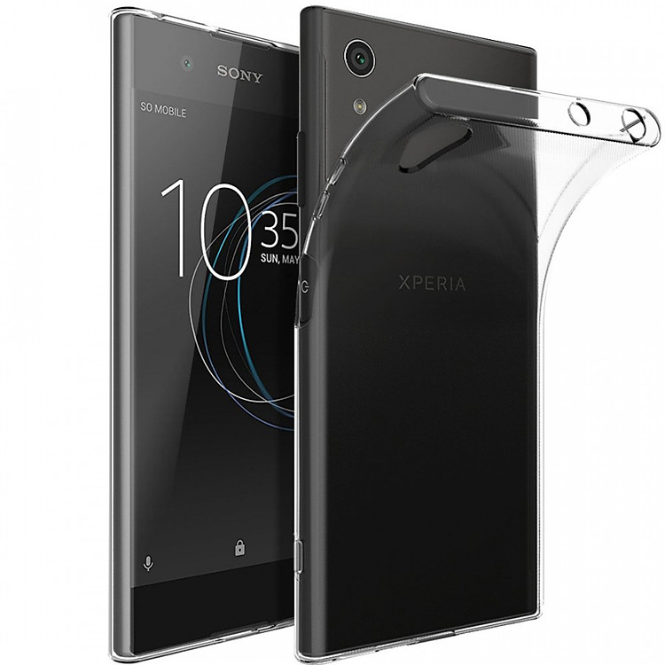 Ốp lưng dẻo cho Sony Xperia XA1 Plus hiệu Ultra Thin mỏng 0.6mm chống trầy - Hàng chính hãng