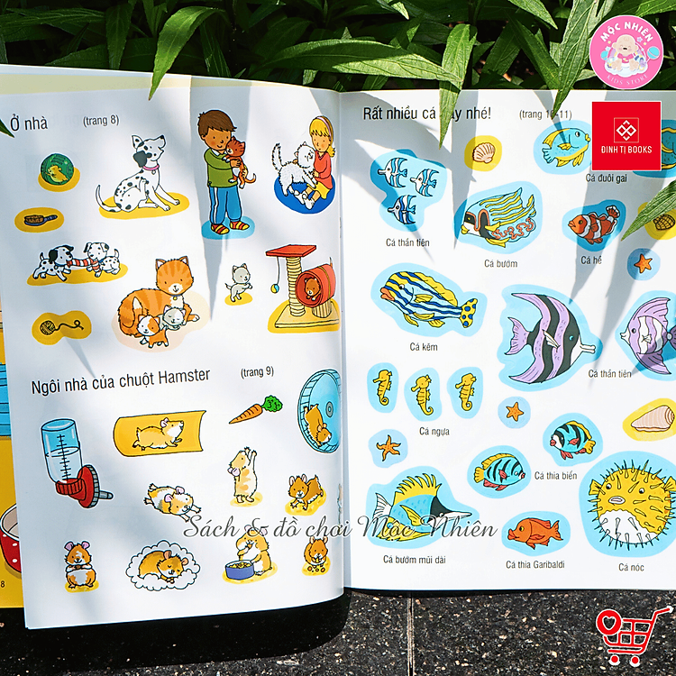 First Sticker Book - Sách dán hình đầu đời cho bé (Nhiều chủ đề) - Ảnh 7