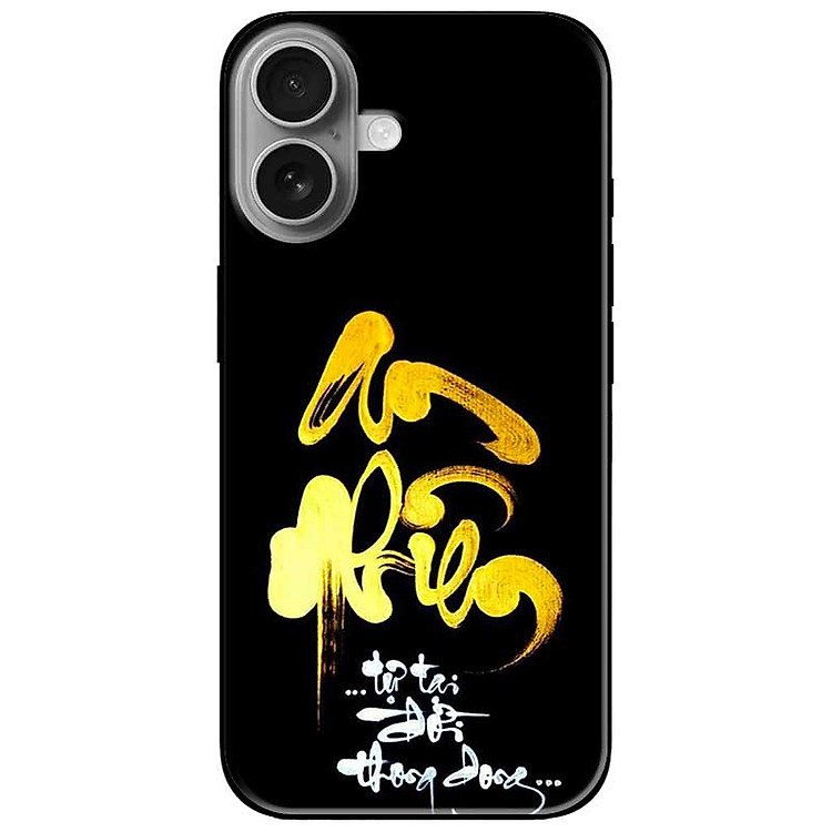 Ốp lưng cho IPhone 15 - 15 Plus - 15 Pro - 15 Pro Max - 16 - 16 Plus - 16 Pro - 16 Pro Max - Thư Pháp An Nhiên - Hàng Chính Hãng