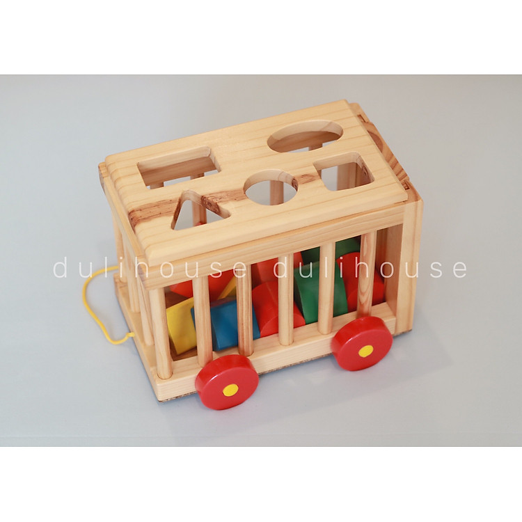 Tìm mua tại Avakids: Đồ chơi gỗ Dulihouse Xe cũi thả - Ngập tràn khuyến mãi