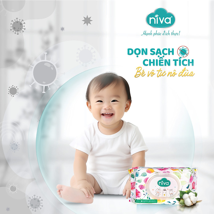 Combo 05 Khăn Ướt Đa Năng Niva Giá rẻ - Hình ảnh 5