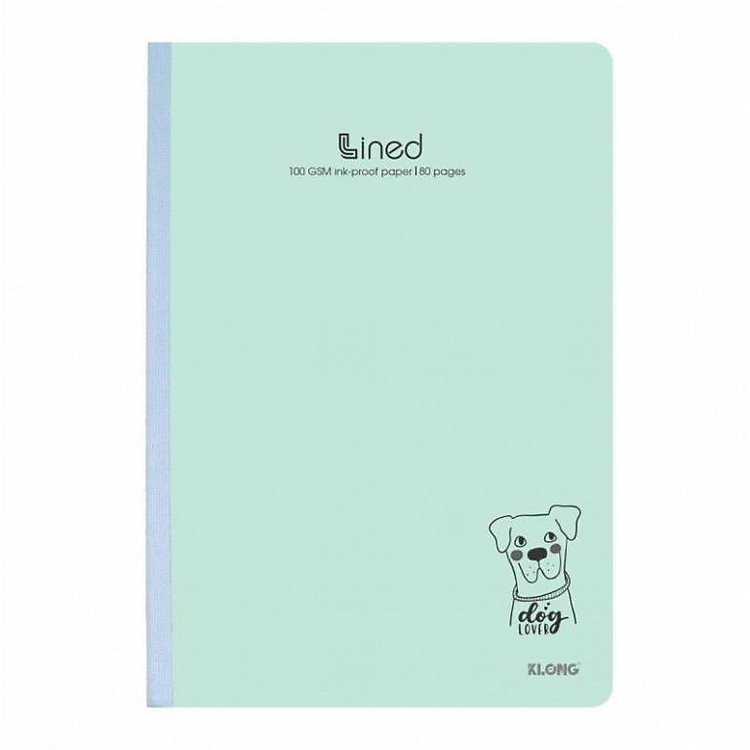 Vở kẻ ngang chấm may dán gáy B5 (80 trang) (10 cuốn)