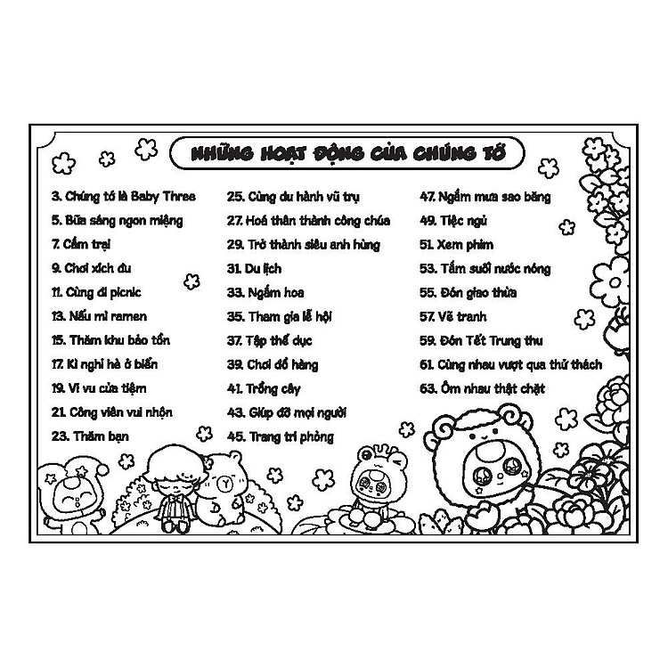 Tô Màu - Baby Three Và Những Người Bạn - Ảnh 3
