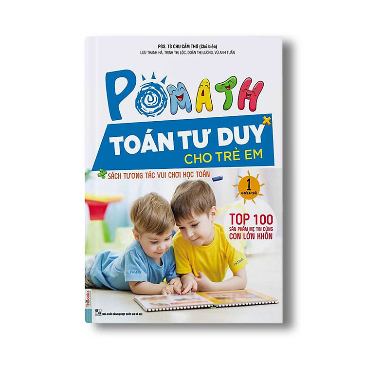 POMath – Toán Tư Duy Cho Trẻ Em 4-6 Tuổi (Tập 1)