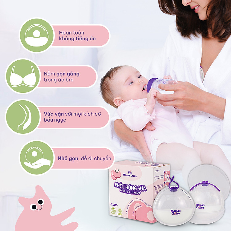 Phễu Hứng Sữa Mama's Choice (Hộp 2) Uy tín Tiết kiệm - Hình ảnh 3