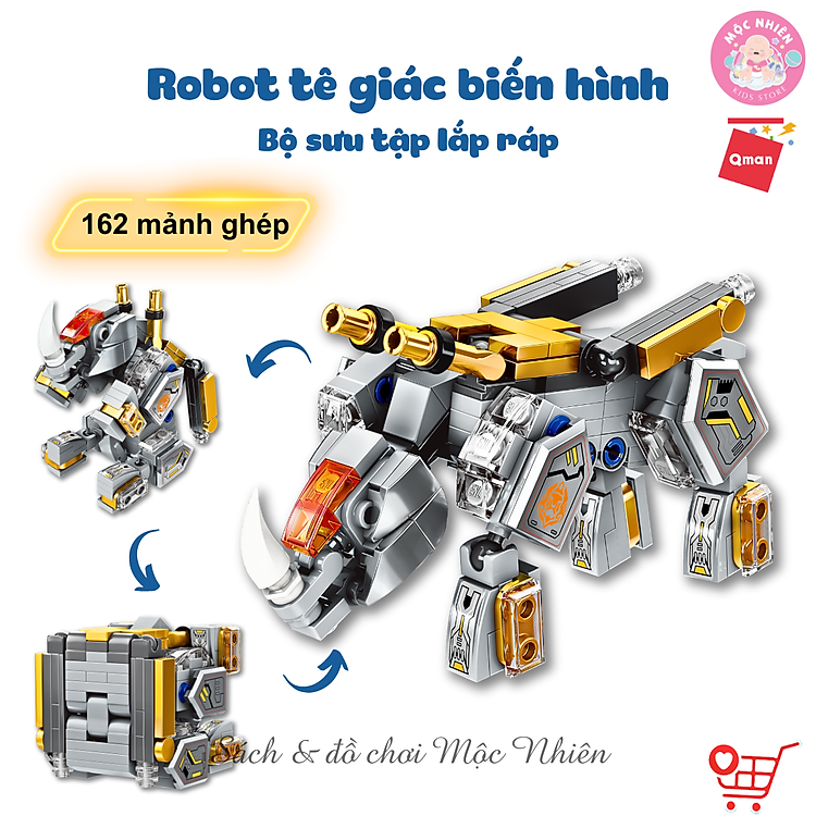 Tìm mua tại Avakids: Đồ chơi lắp ráp Qman 41224 & 41219 - Ngập tràn khuyến mãi