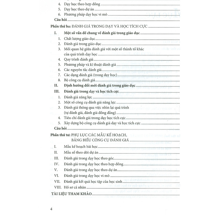 Dạy Và Học Tích Cực Một Số Phương Pháp Và Kĩ Thuật Dạy Học (Tái bản năm 2022) - Ảnh 4