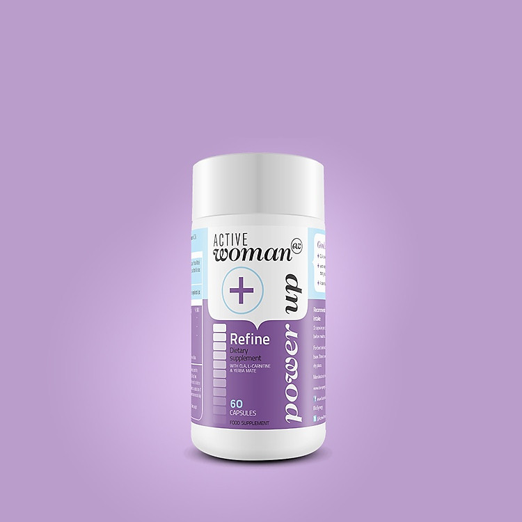 VIÊN UỐNG ĐỐT MỠ GIẢM CÂN DÀNH CHO NỮ ACTIVE WOMAN REFINE - 60 Viên