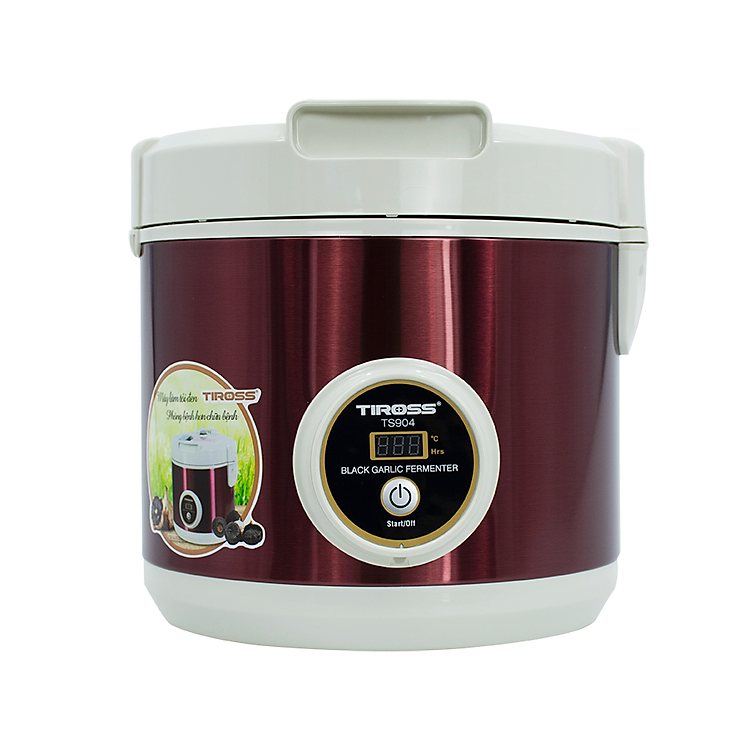 Máy làm tỏi đen TIROSS TS904 (màu đỏ mận) - Hàng chính hãng
