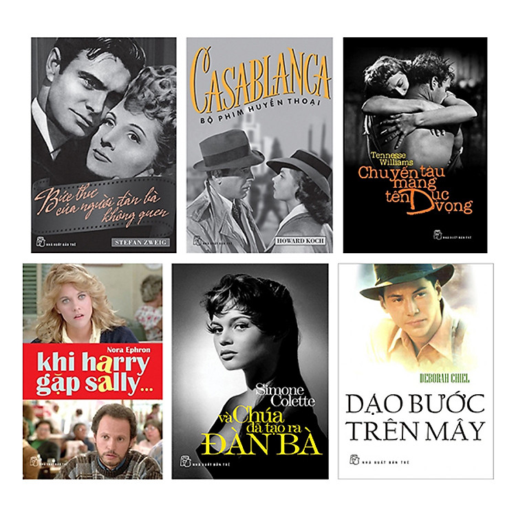 Combo 6 Cuốn Sách Từ Phim