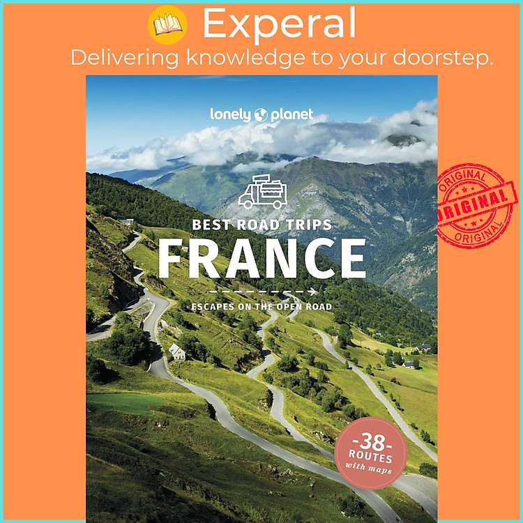 Sách - Best Road Trips France 4 by Lonely Planet (UK edition, paperback)
