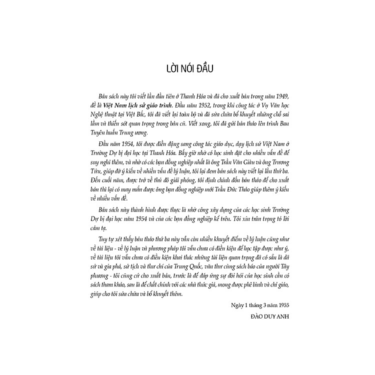 Lịch Sử Việt Nam Từ Nguồn Gốc Đến Cuối Thế Kỷ XIX - Quyển Hạ (Bản in năm 2023) - Ảnh 5