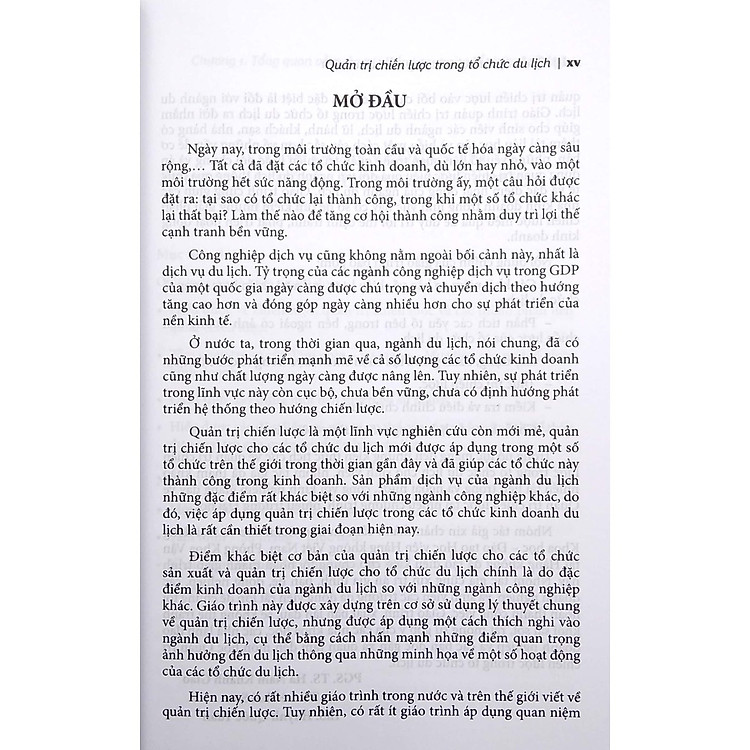 Giáo Trình Quản Trị Chiến Lược Trong Tổ Chức Du Lịch (KT) - Ảnh 4