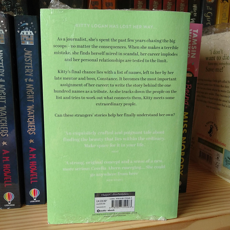 Tiểu thuyết tiếng Anh: One Hundred Names - Ảnh 2