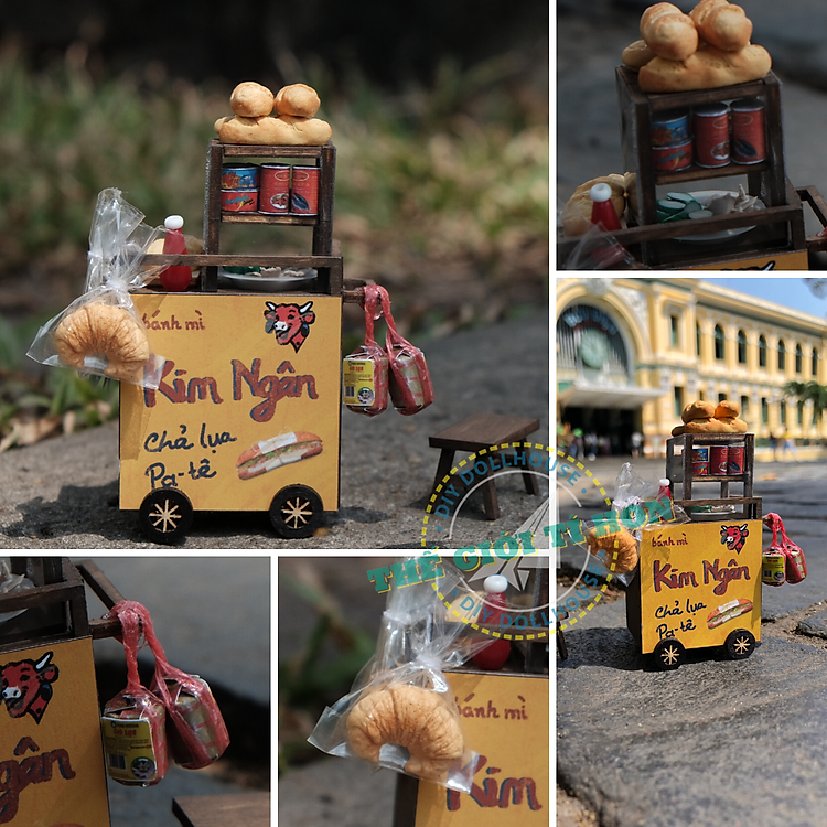 Mô Hình Tự Lắp Xe Bánh Mì Chính hãng Tiết kiệm - Hình ảnh 3