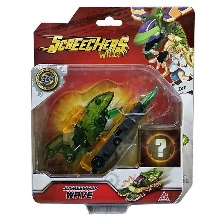 Đồ Chơi Xe Biến Hình Screechers Wild Chính hãng Giá tốt - Hình ảnh 5