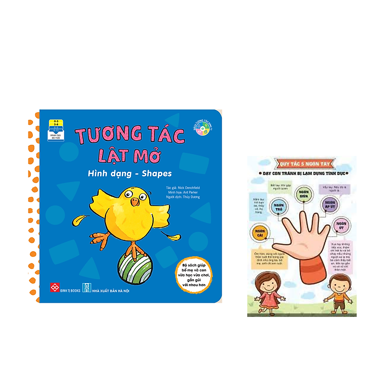 Tương tác lật mở – Hình dạng – Shapes