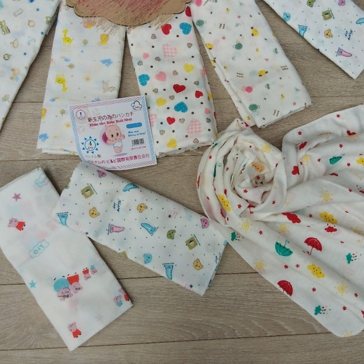 Set 2 khăn xô tắm hình 90x90cm