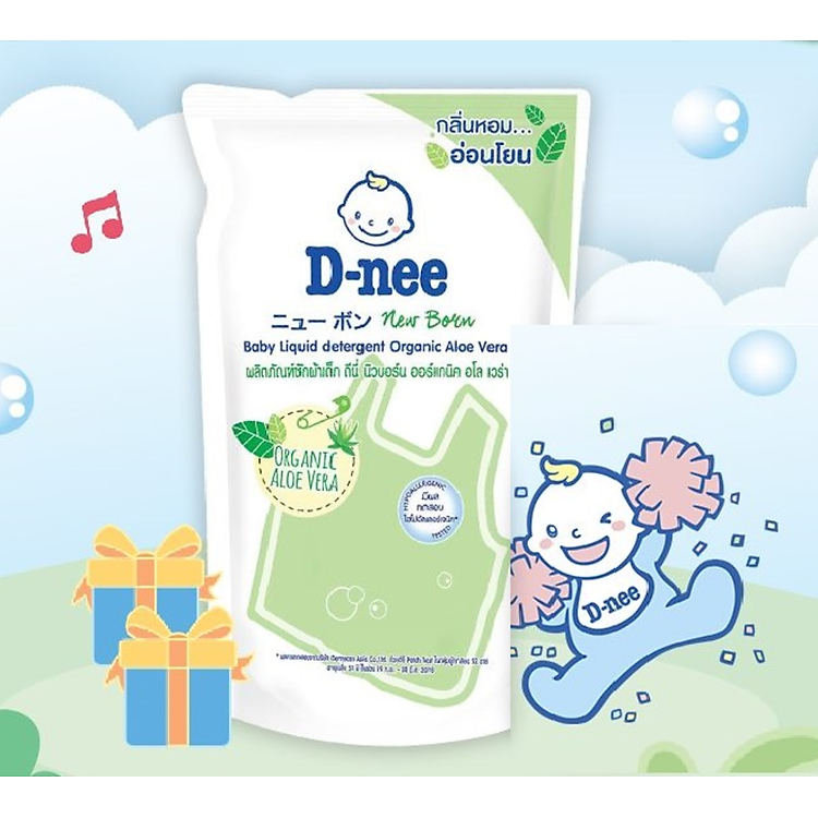 Dung Dịch Giặt Quần Áo D-Nee 600ml Chính hãng Ưu đãi - Hình ảnh 4