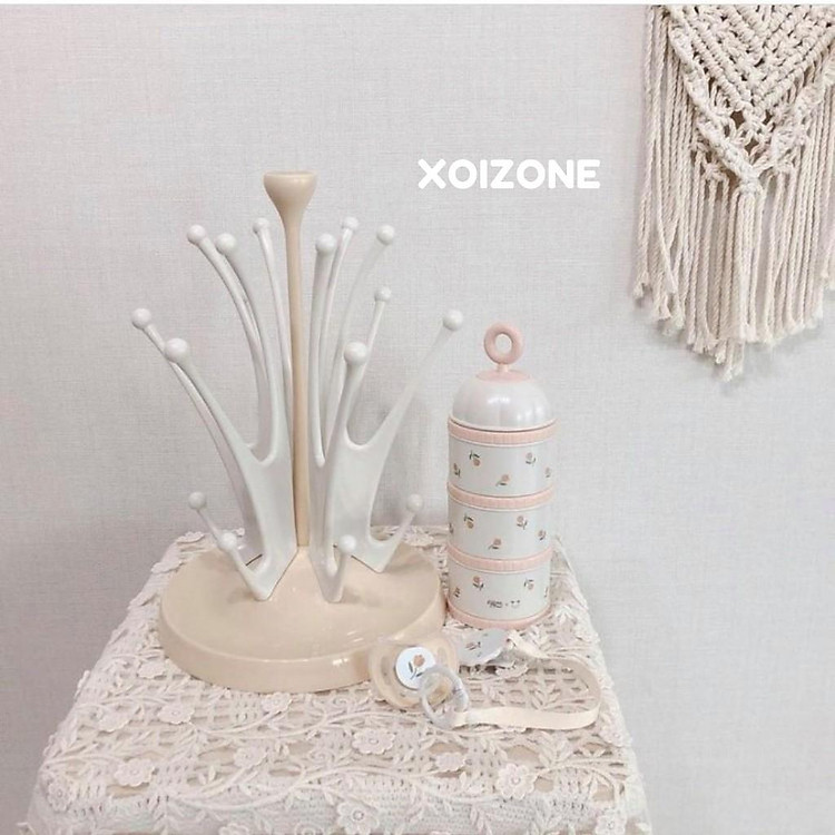 Giá úp bình Dottodot/ Khay úp bình sữa Dottodot & TGM Hàn Quốc siêu xinh cho bé cho bé