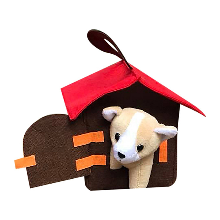 Ngôi Nhà Chó Bông Minh Á (15cm)