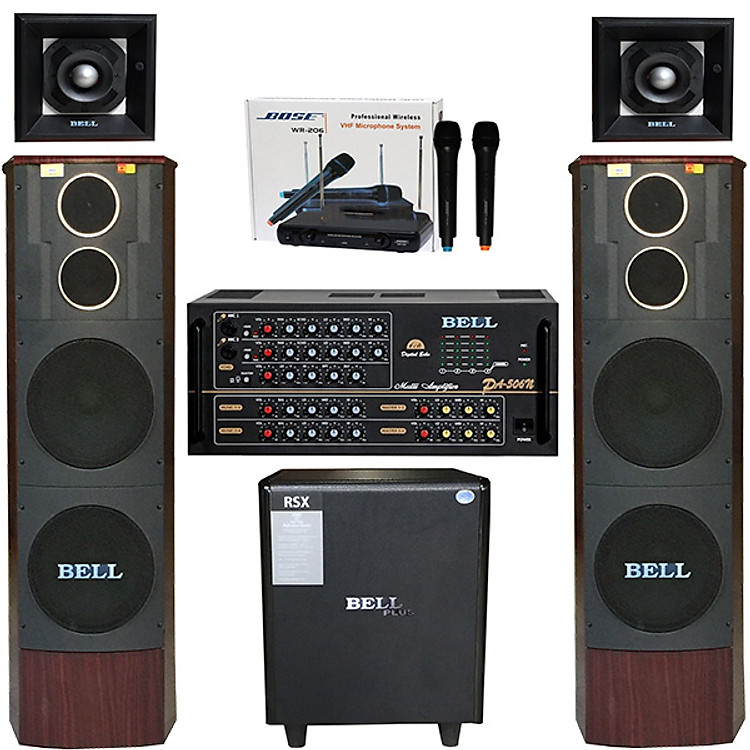 Bộ dàn âm thanh karaoke PA - 1200 VIP - Hàng chính hãng