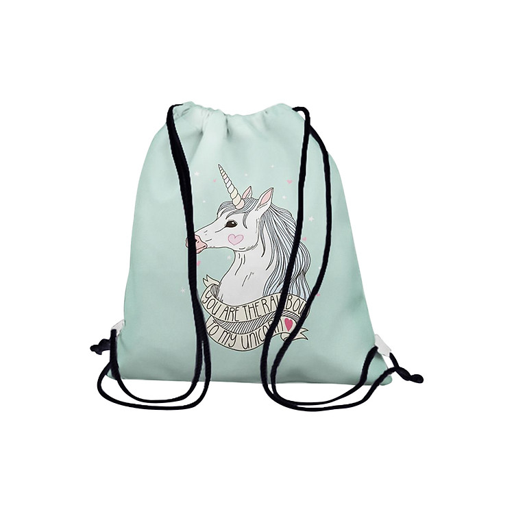 Túi Rút Unisex In Hình You Are The Rainbow To My Unicorn BDHK073