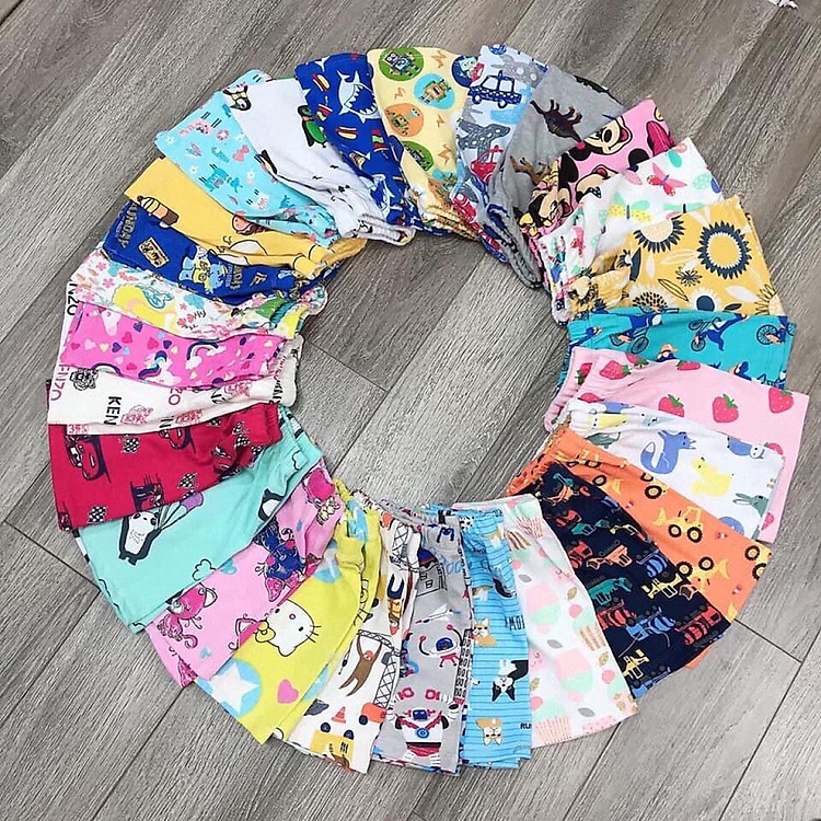 Set 10 quần đùi dễ thương cho bé ( bé trai và bé gái ) SE29