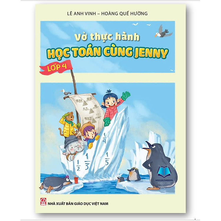 Vở Thực Hành Học Toán Cùng Jenny – Lớp 4