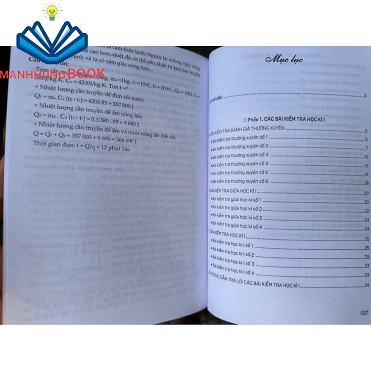 Đề kiểm tra, đánh giá Vật lí 8 - Ảnh 4