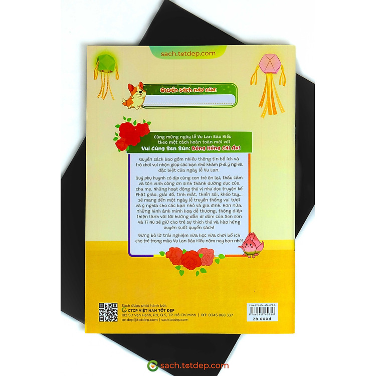 Truyện Tương Tác Mùa Vu Lan - Vui Cùng Sen Sún: Bông Hồng Cài Áo - Ảnh 3