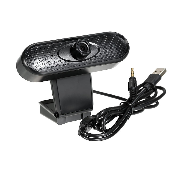 Webcam Máy Tính Laptop PC camera HD Lấy Nét Tự Động Tích Hợp Micro & Cổng USB - Hàng Nhập Khẩu
