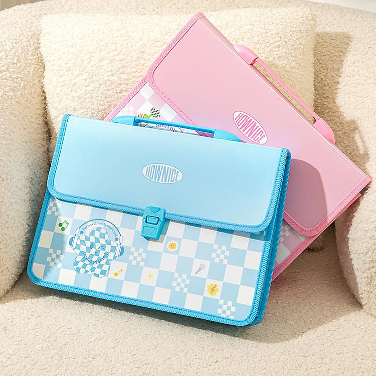 Cặp Học Sinh A4 Deli CF556 - Màu Hồng - Ảnh 6