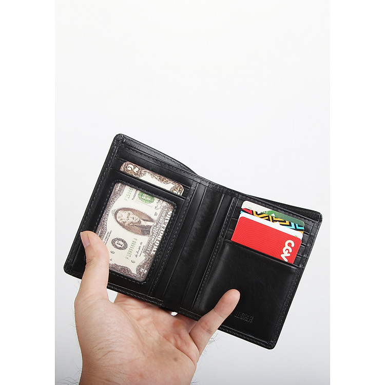 Ví Đứng Da Bò Nam Chicano - VD006